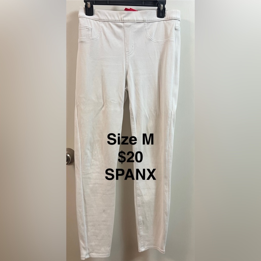 SPANX Women's Classic White leggings